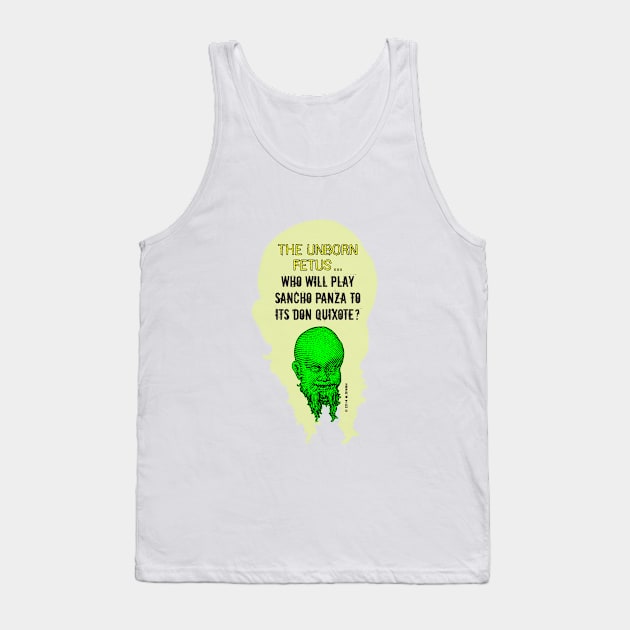 The Unborn Fetus Tank Top by mahendra